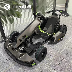 2023 New Different Front and Rear Tires 6 inch 10.5inch Max 40KM/H Segway Ninebot Electric Go Kart Pro Grey