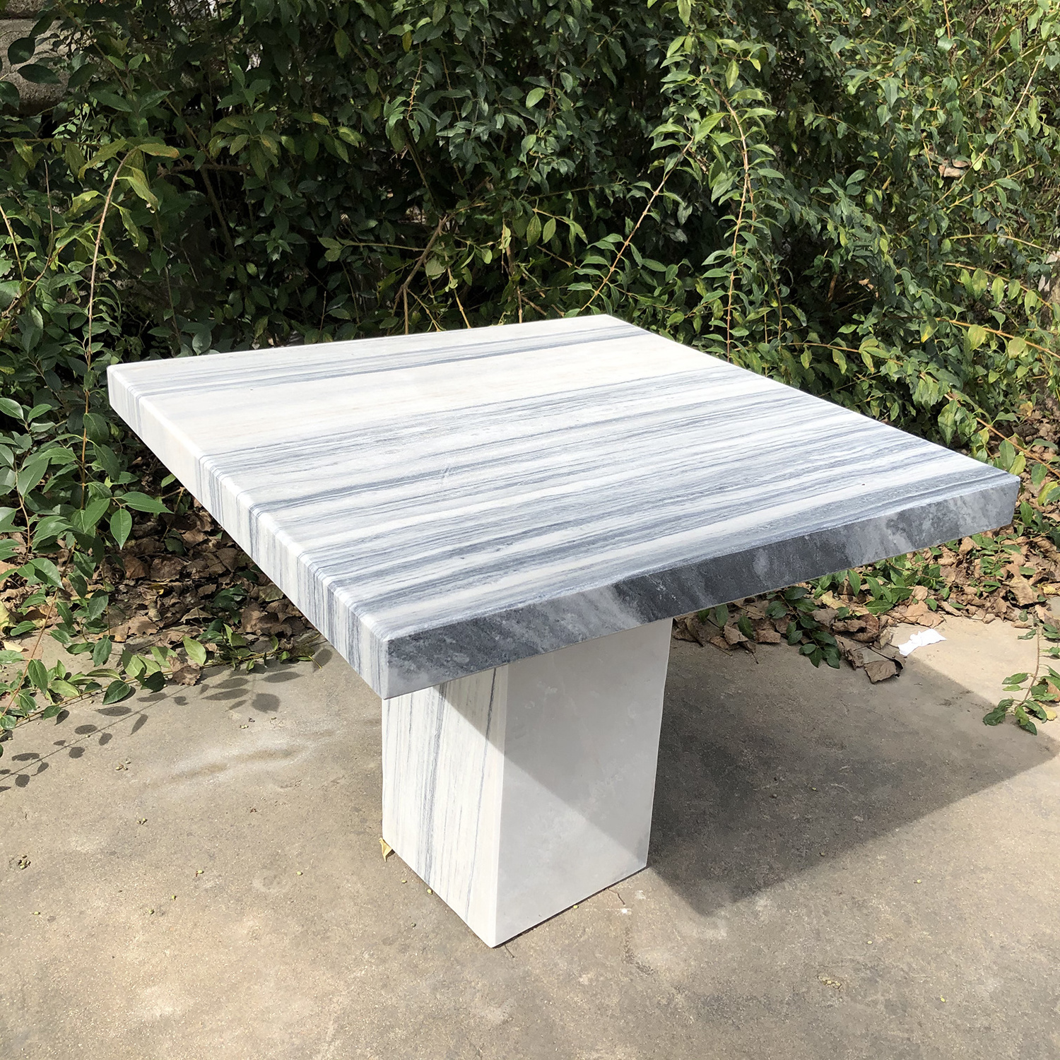 Outdoor garden landscaping marble and granite garden stone tables