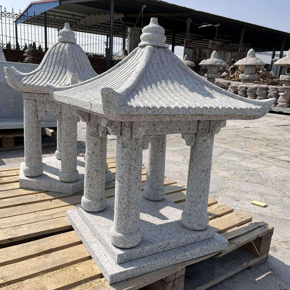 Garden Furniture Outdoor Stone Marble granite small handmade Gazebo