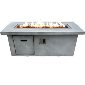 outdoor furniture garden set natural gas propane fire pit table