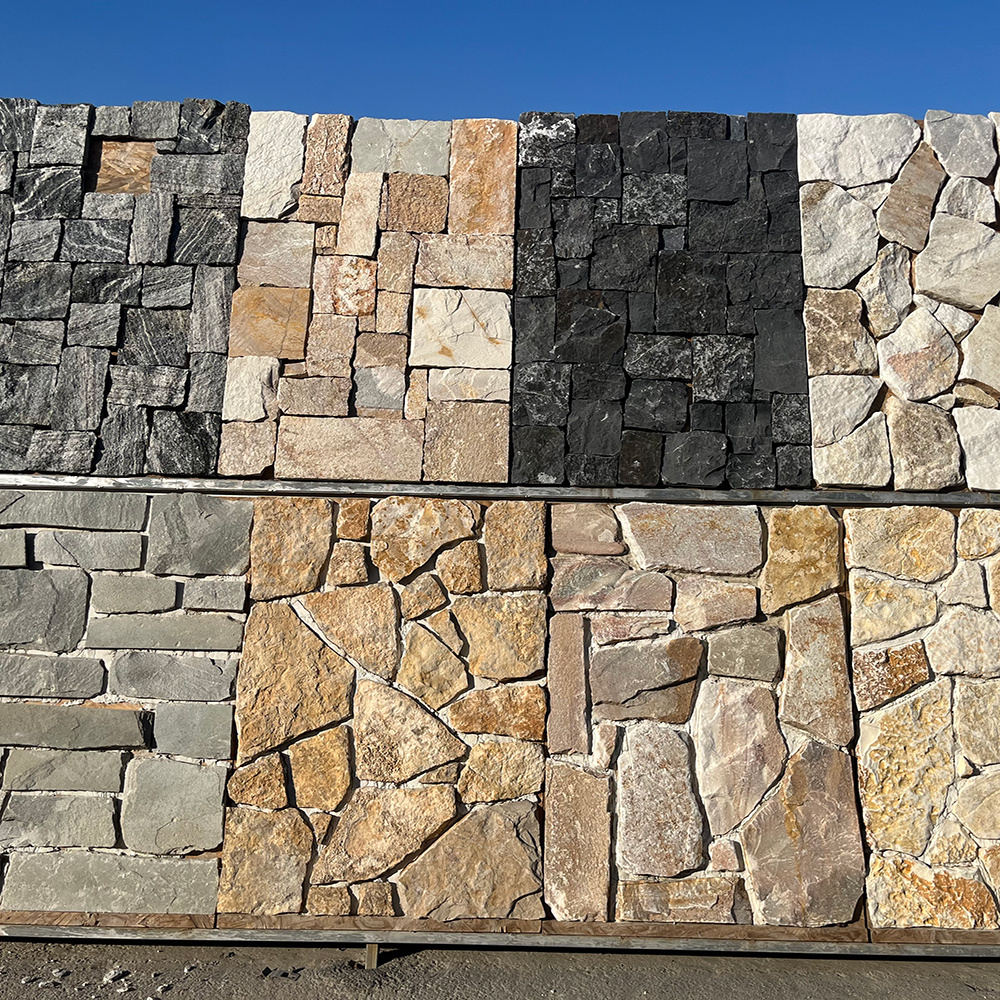 Natural Stone Slate Culture Stone Panels for Outdoor Wall Design