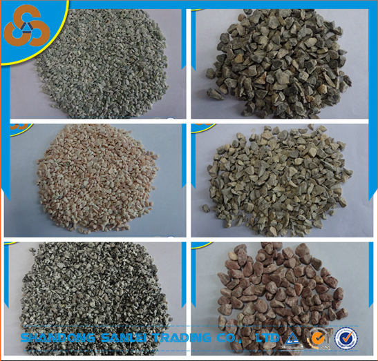 Aggregate white gravel factory stone for construction crushed stone