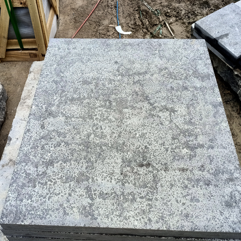 Wholesale blue antique limestone countertops  floor tile paving stone limtstone stepping stones