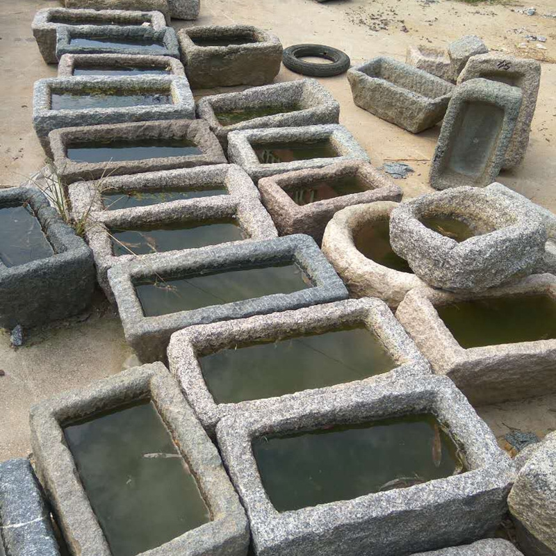 Hot sale antique limestone old stone horse trough prices