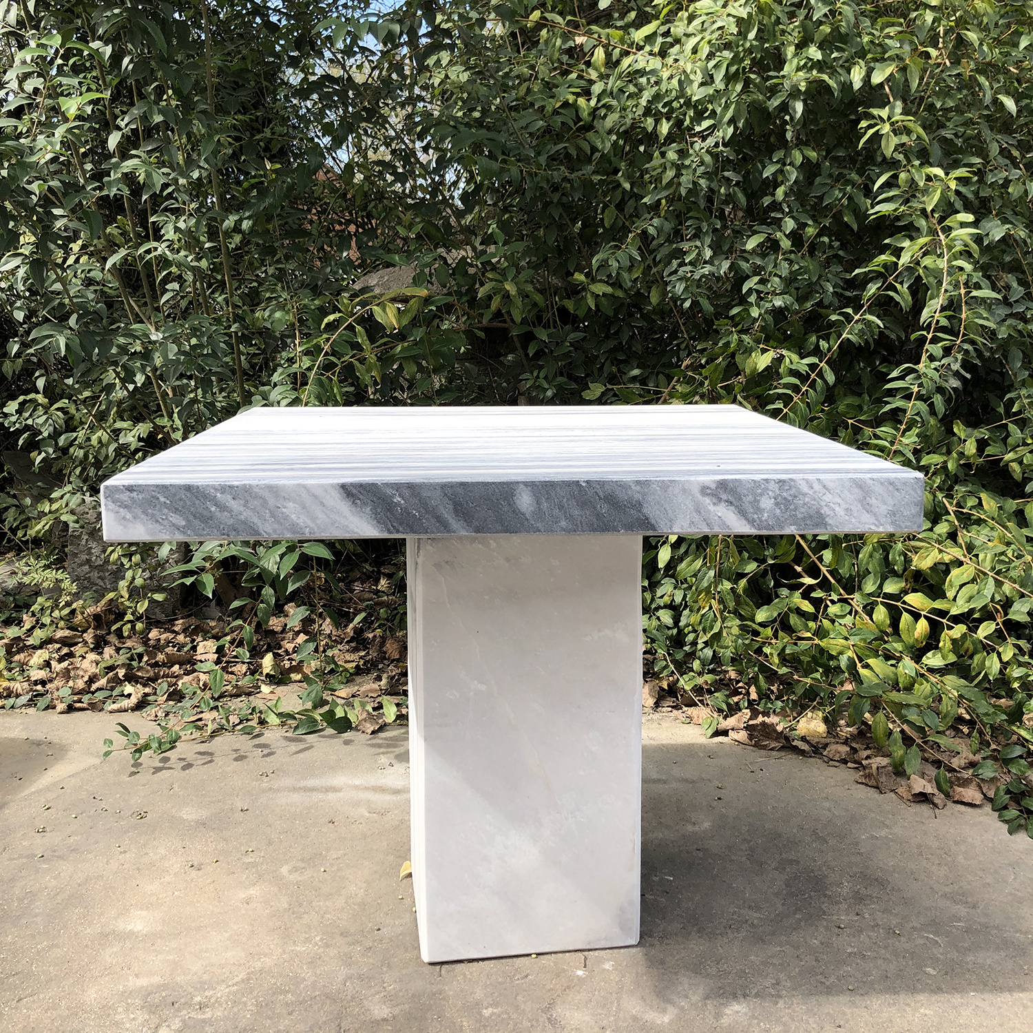 Outdoor garden landscaping marble and granite garden stone tables