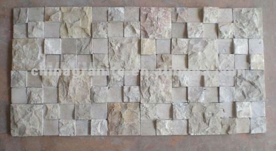 Cheap Natural Rusty Slate exterior marble wall cladding stone wall