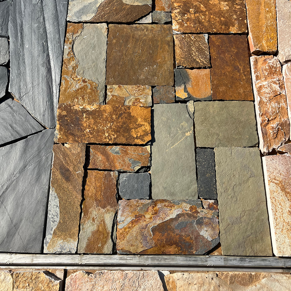 Natural Stone Slate Culture Stone Panels for Outdoor Wall Design