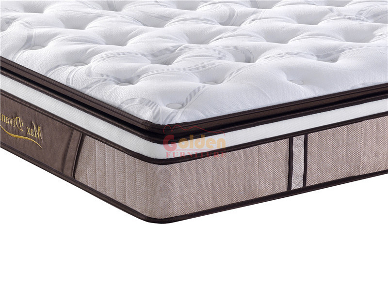 Hypo-allergenic cheap price hybrid latex pocket spring mattresses spring memory foam bed mattress is best for hotels