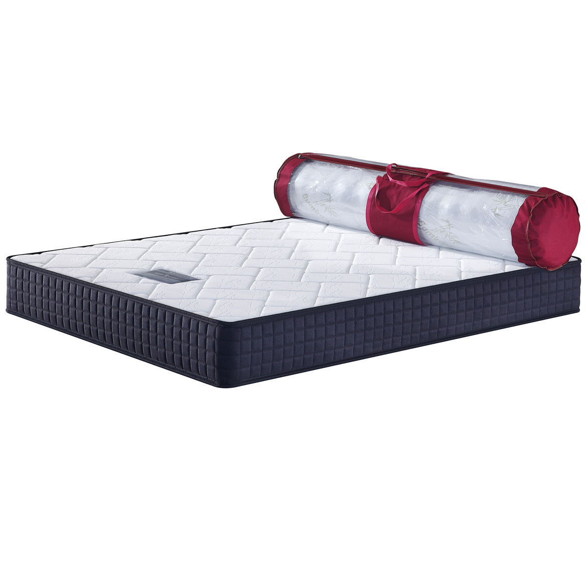 BS7177 UK fireproof standard latex mattress hot sale cheap price apartment roll up mattress memory foam mattress