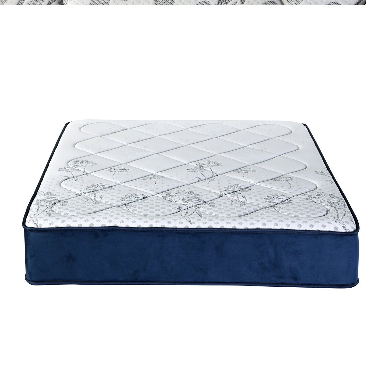 Hypo-allergenic 12 inch 5 zone firm mattress comfortable soft mattress memory foam queen mattress