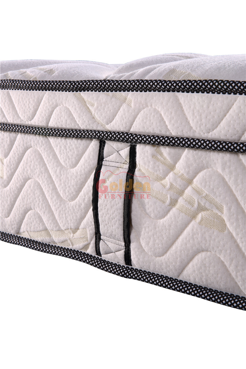 Professional OEM Compressed Packing Low Price Sleep Well Bonnel Spring Rubber Mattress