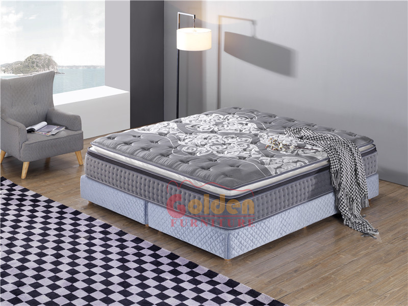 Hypo-allergenic Best Brands Europa Luxury Home Furniture Pocket Spring italian mattress with memory foam