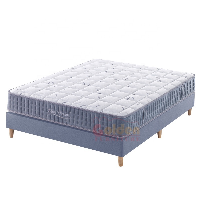 Hypo-allergenic smart visco elastic memory foam folding mattress roll up in a box mattress pocket spring sleep mattress