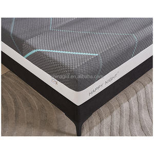 Hypo-allergenic Bed Folded Mattress For Home Furniture In a Box Twin King Single Size Latex Gel Memory Foam Sponge Mattresses