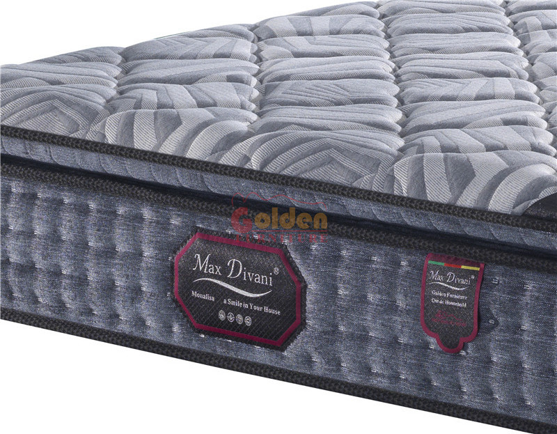 Hypo-allergenic bedroomsets pocket spring mattress rolled up in a carton box foam pocket spring roll up bed mattress for hotels