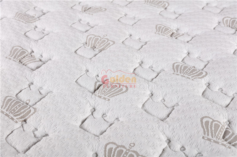 Hypo-allergenic compressed package mattress Double Pillow Top Infrared Heat Mattress single twin full queen king size mattress