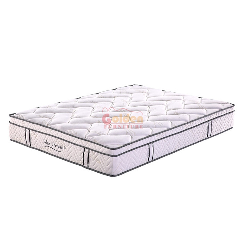 Professional OEM Compressed Packing Low Price Sleep Well Bonnel Spring Rubber Mattress