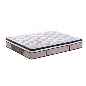 Hypo-allergenic cheap price hybrid latex pocket spring mattresses spring memory foam bed mattress is best for hotels