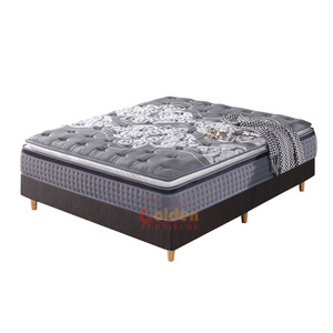 Hypo-allergenic Best Brands Europa Luxury Home Furniture Pocket Spring italian mattress with memory foam