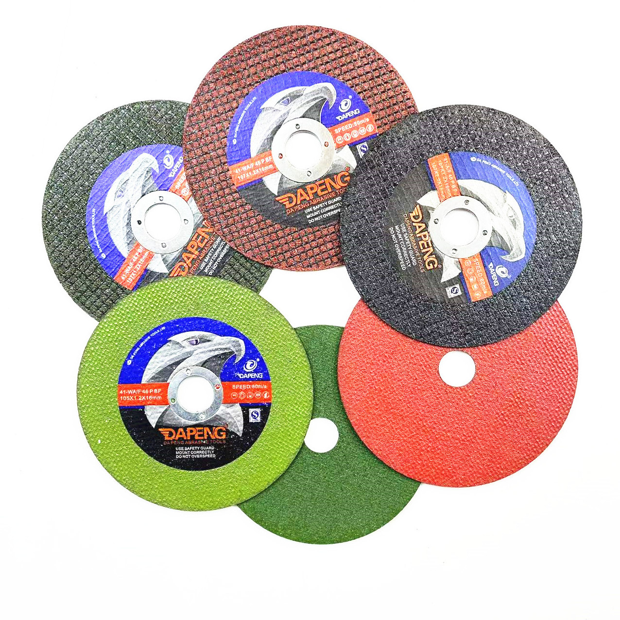 Thin Metal Cutting Disc Angle Grinder Stainless Steel Cut Off Wheels Double Mesh Flap Sanding Grinding Disc