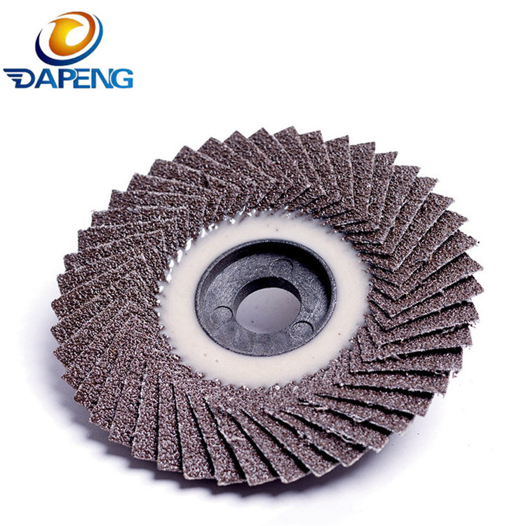 4Inch Vertical Flap Disc 40 Grit Aluminum Oxide Grinding Disks