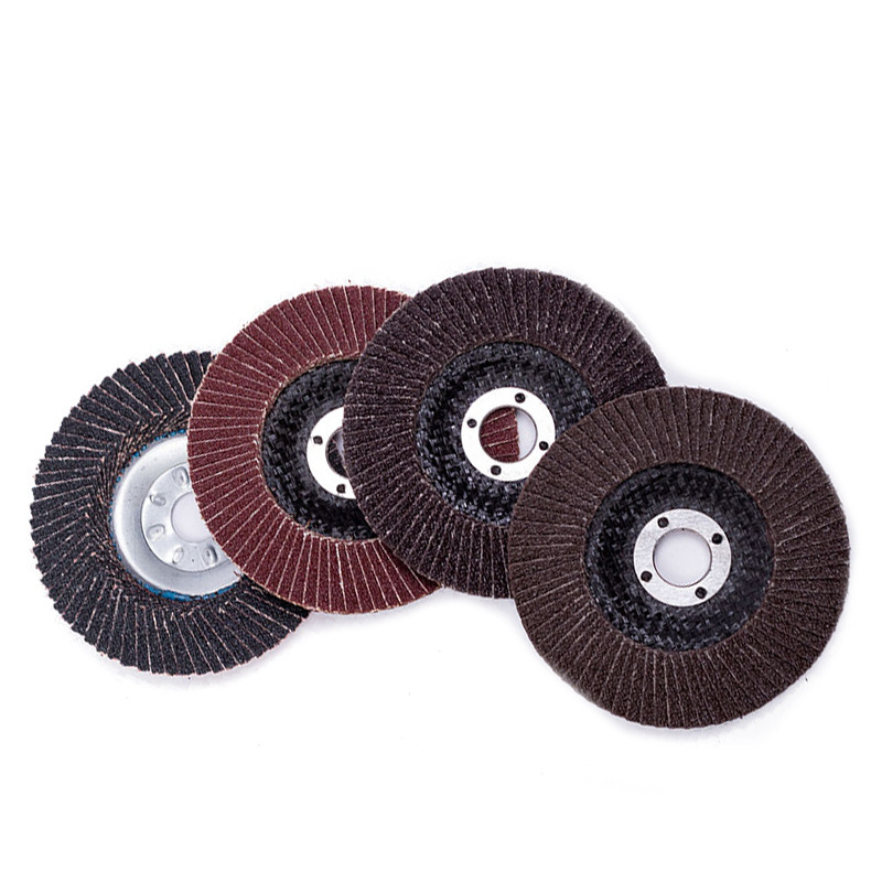 4Inch Vertical Flap Disc 40 Grit Aluminum Oxide Grinding Disks