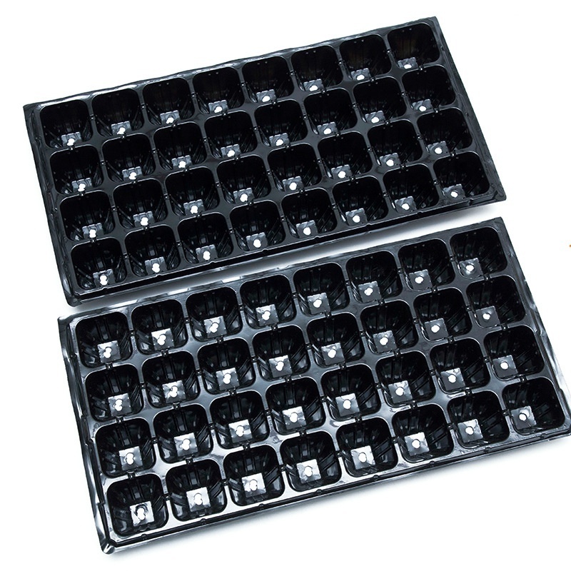 Propagator for Seeds Growing Plant Seedlings Propagation Gardening Germination Trays Drain Holes Reusable Plant Grow Plug Tray