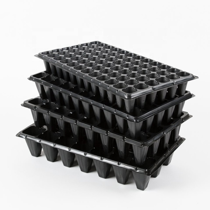 Propagator for Seeds Growing Plant Seedlings Propagation Gardening Germination Trays Drain Holes Reusable Plant Grow Plug Tray