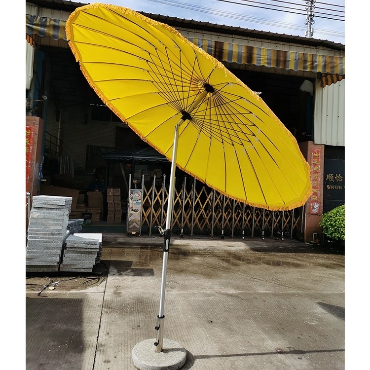 umbrella big size with stand garden centre pole  2.5*2.5 outdoor plastic base umbrella storage holder umbrella stand