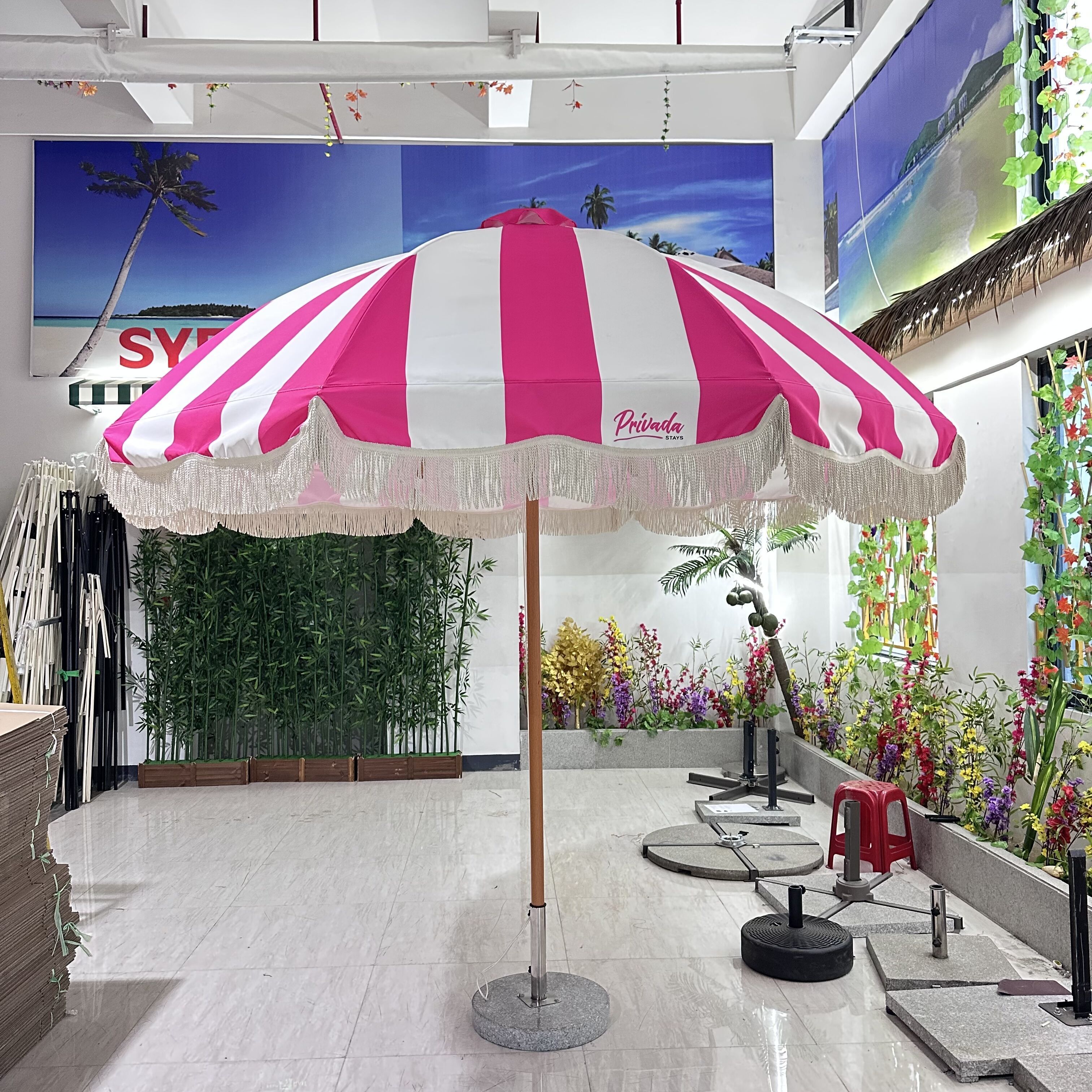 Give $500 Cash Coupon original parasol zhejiang shade airtel umbrellas store garden umbrella with fan