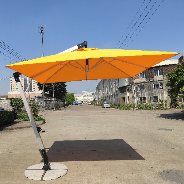 Wholesale Heavy Duty Side Pole Aluminum Cantilever  heavy Pagoda Fancy Garden  Offset Patio Parasol Outdoor Patio Umbrella