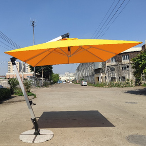 Wholesale Heavy Duty Side Pole Aluminum Cantilever  heavy Pagoda Fancy Garden  Offset Patio Parasol Outdoor Patio Umbrella