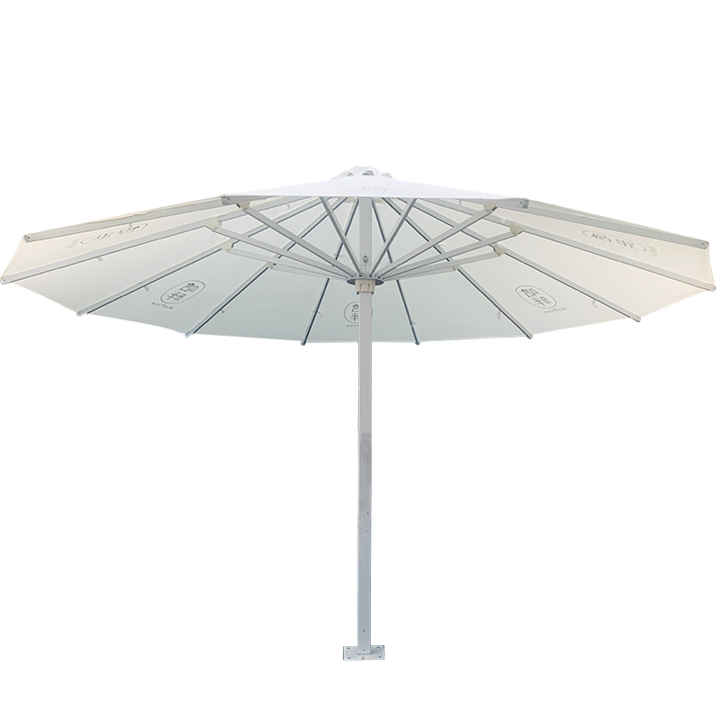 4X4m square auto beach huge parasol clip-on pool uv protection outdoor furniture parasol umbrellas