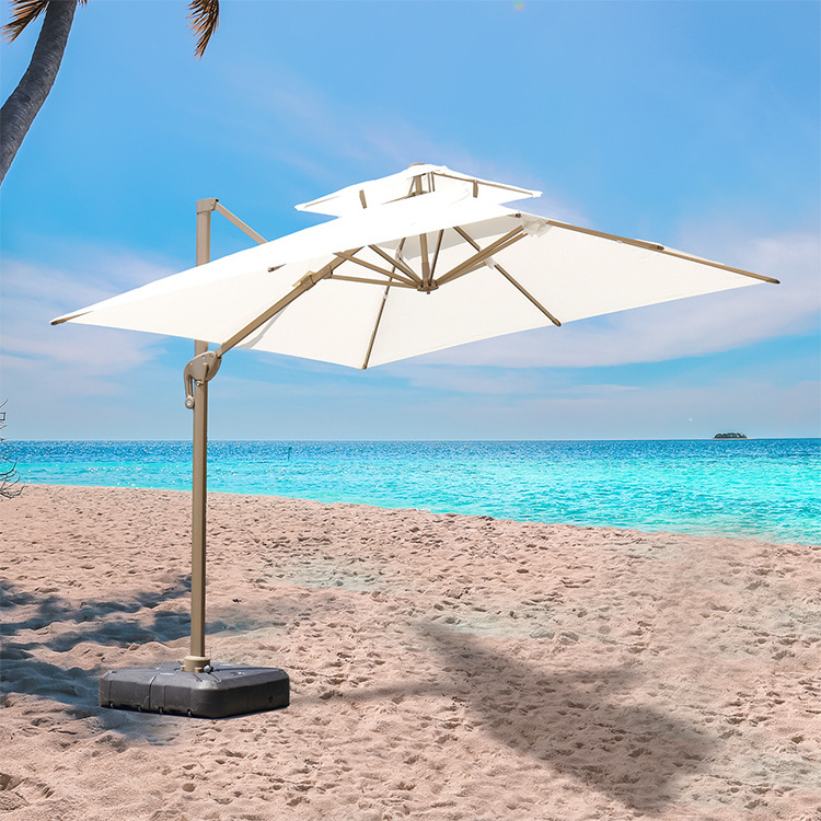 beach umbrella solar panel patio outdoor cantilever umbrella patio umbrella 12 ft blue with led lights printed custom