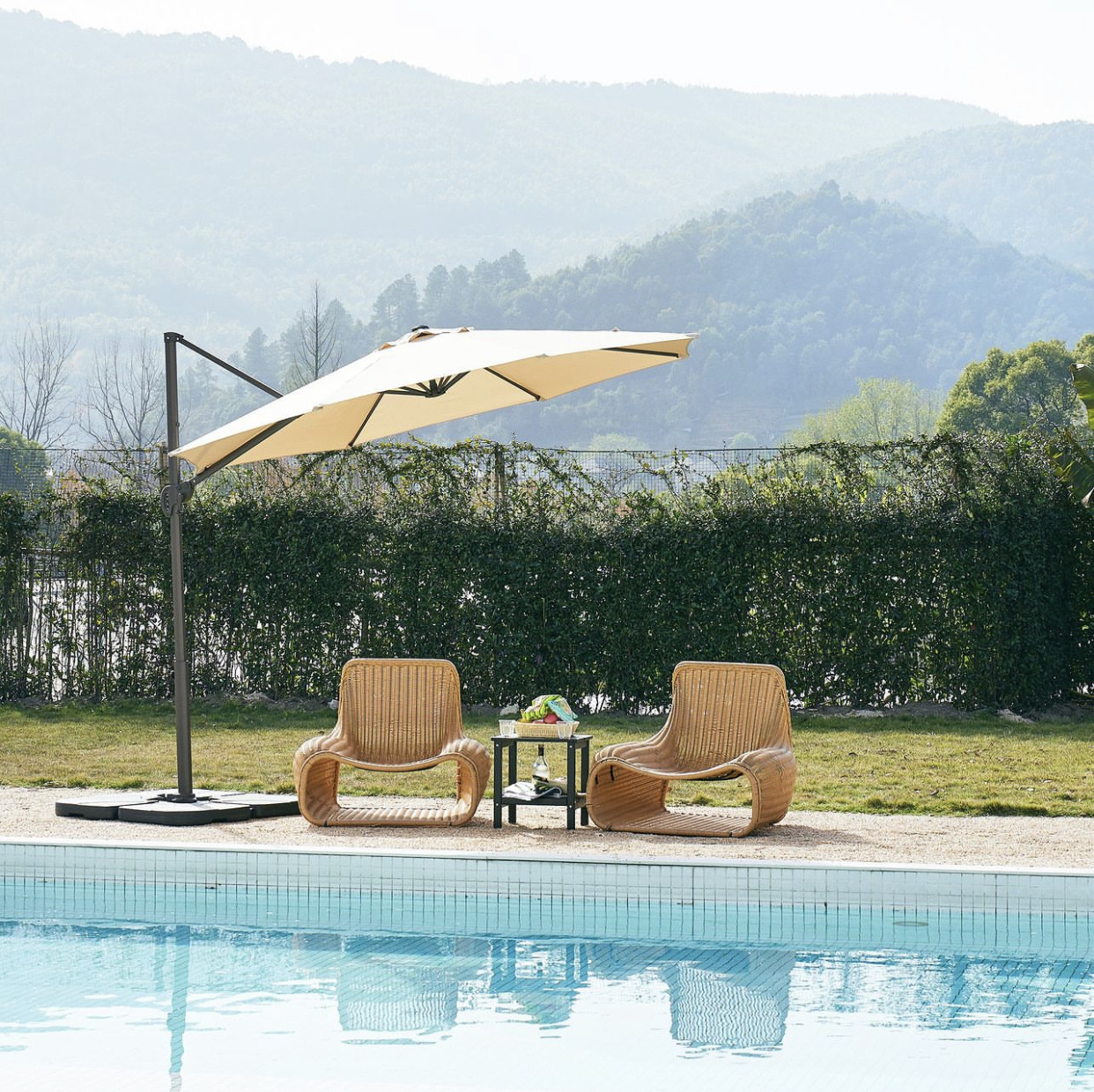 outdoor patio roman umbrella solar panel outdoor umbrella square steel base large outside umbrella attached to house