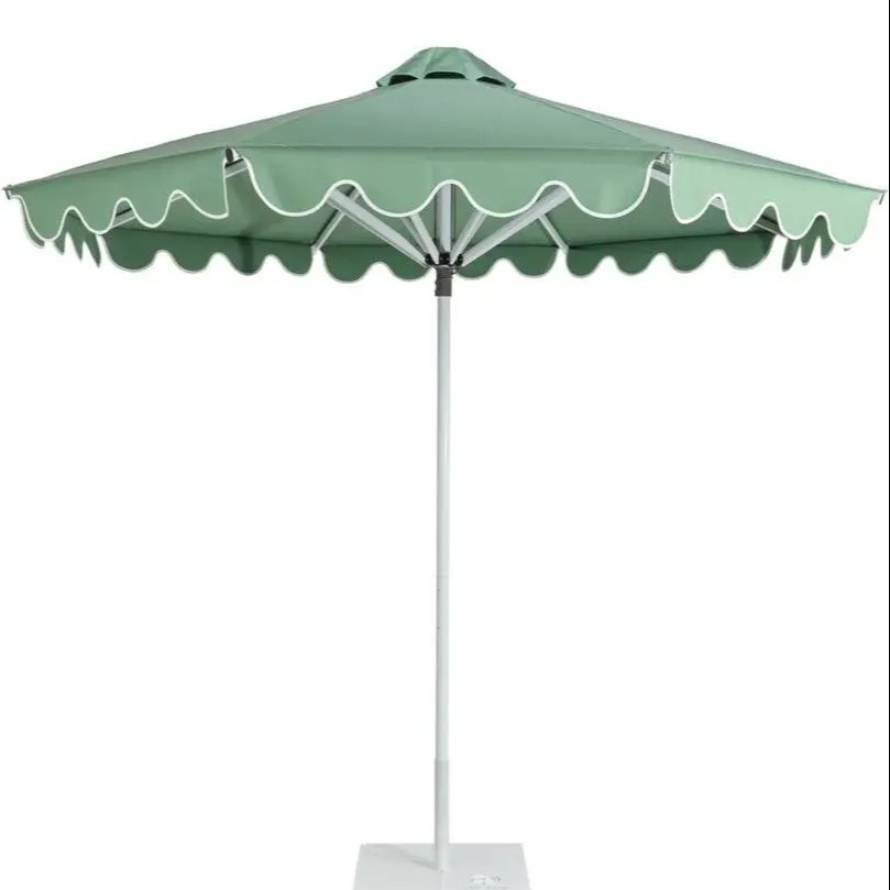 beach  mid pole umbrella 200cm flower umbrella decoration custom jumbo print umbrella wall mounted outdoor