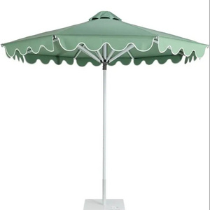 beach  mid pole umbrella 200cm flower umbrella decoration custom jumbo print umbrella wall mounted outdoor