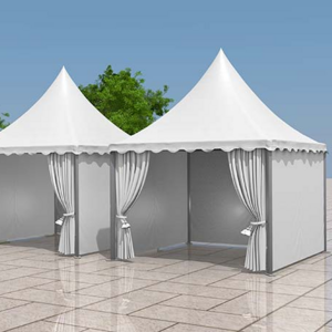 aluminum alloy  4x4 5x5 Aluminum Alloy shade Frame Party Wedding trade show High PVC Fabric Custom Marquee Pagoda Tent