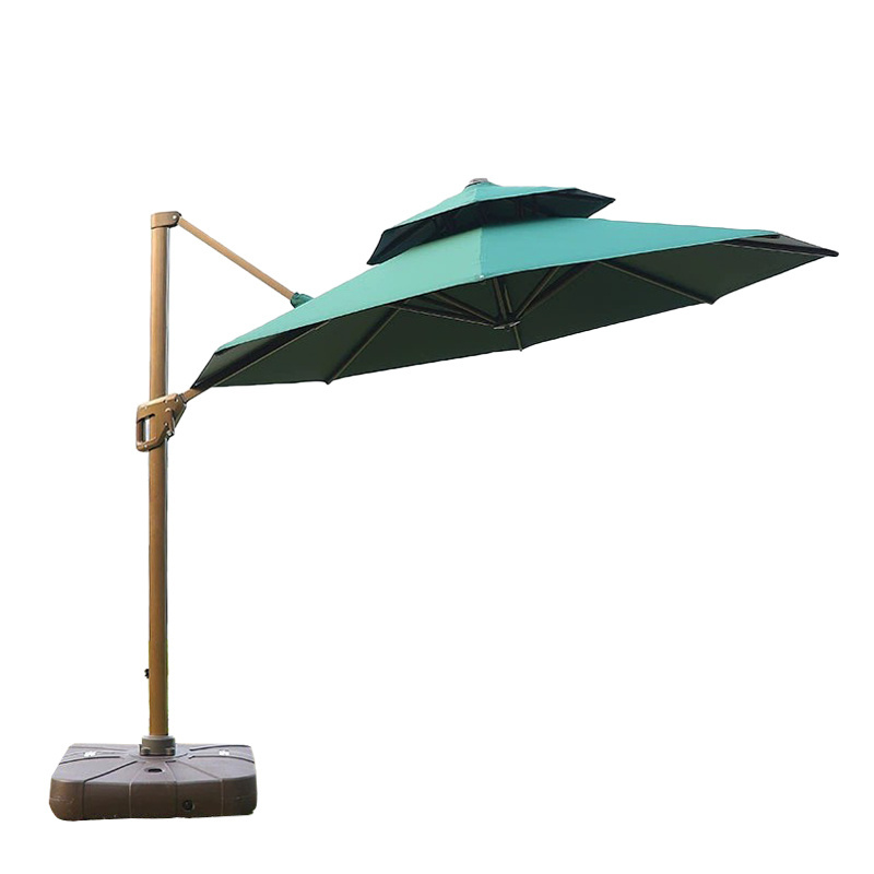 outdoor dining table for Roman umbrella garden umbrella patio sun rain wind cover umbrella