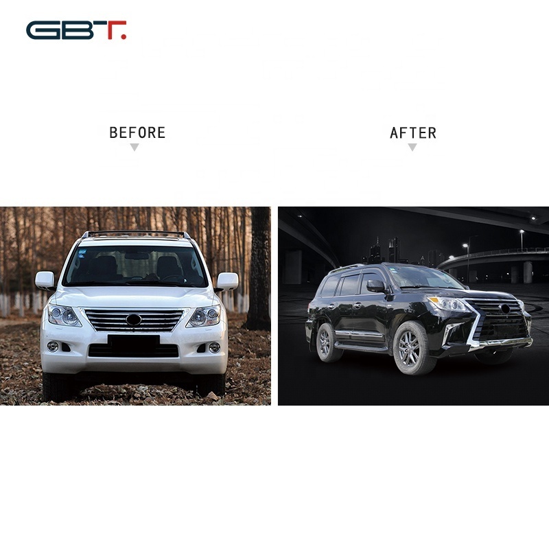 GBT Fast Shipping Vehicle Modification Parts Upgrade Body Kit For 2008-2015 To 2016 lexus lx 570 Bodykit