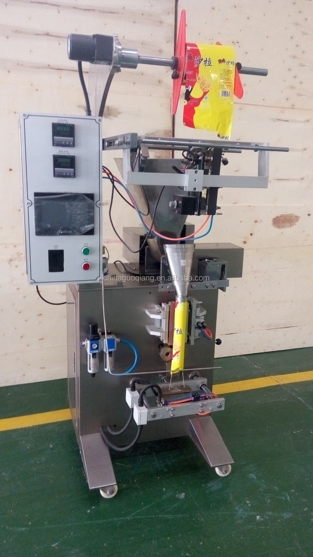 automatic double chamber tea bag packing machine