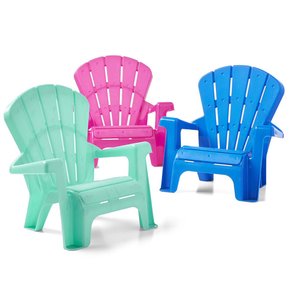 Modern Garden Stackable Plastic resin kids adirondack chairs For Garden Party recycled