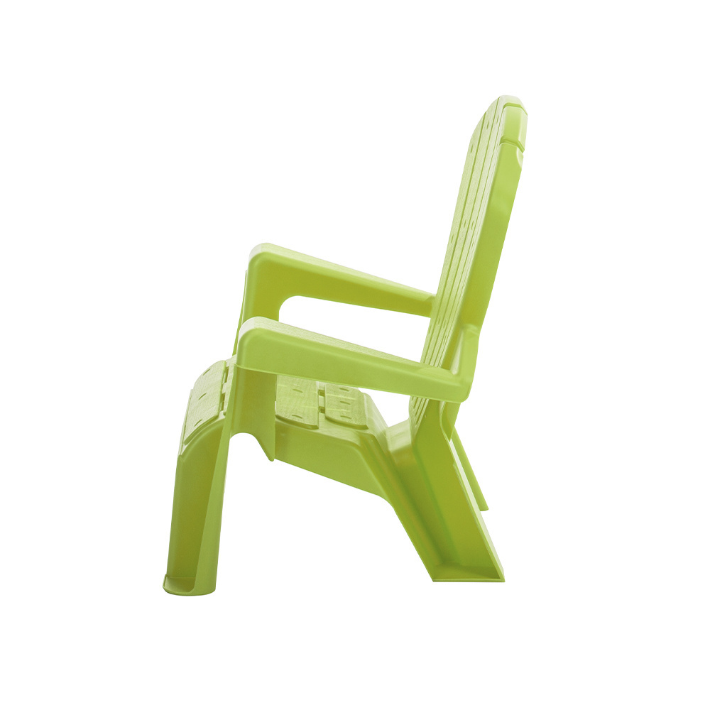 Kids outside children garden deck adirondack chairs plastic child