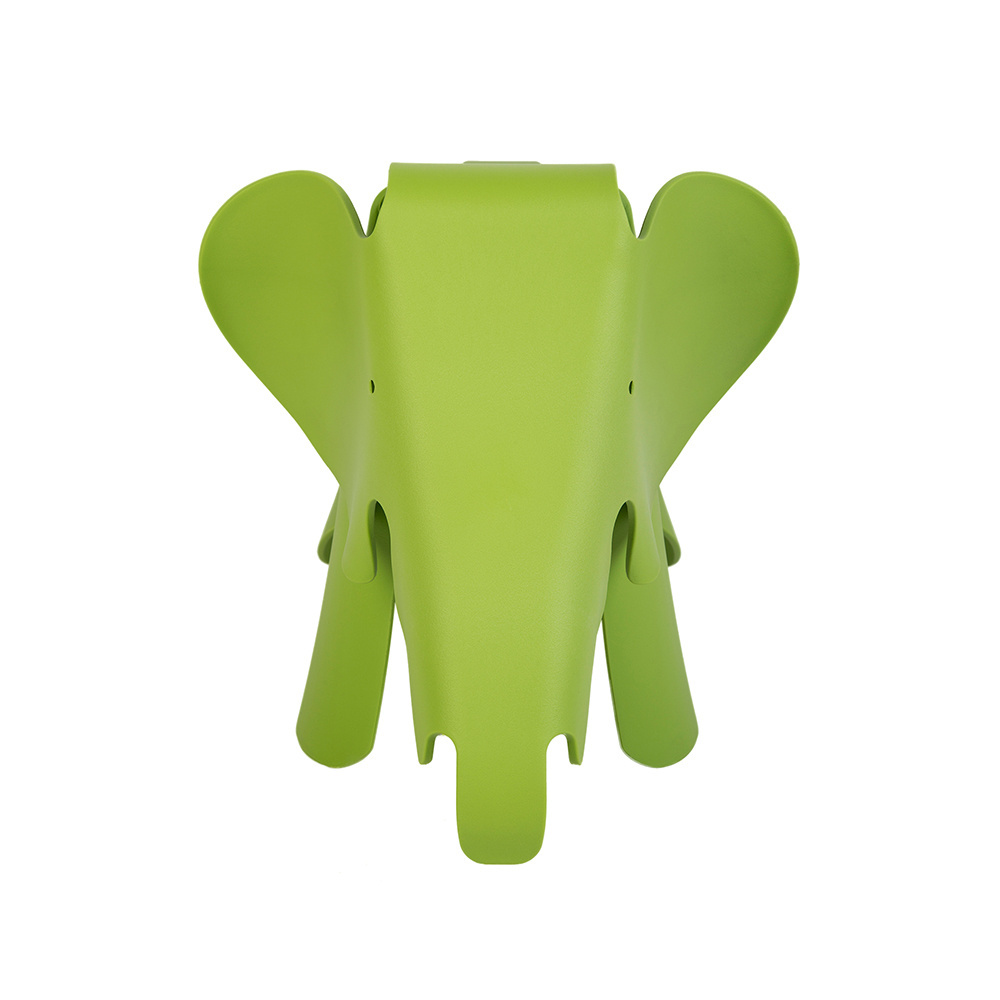 Accent children chair modern elephant plastic leg chair printed