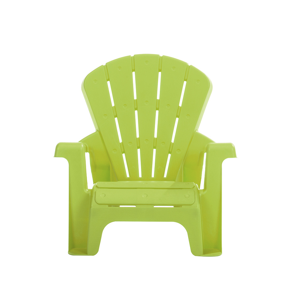 Kids outside children garden deck adirondack chairs plastic child