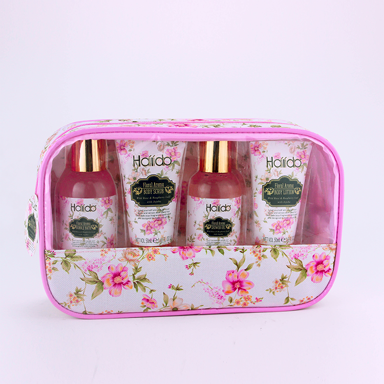 Magnolia Blossom Christmas Shower Gel Spa Bath Gift Set