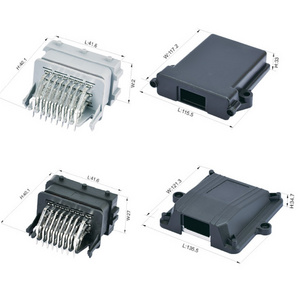 WZHE 24 pin plastic enclosure box ecu plastic box enclosure electronic H24-3 for automotive connector