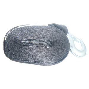 Towing strap type heavy duty recovery tow truck strap