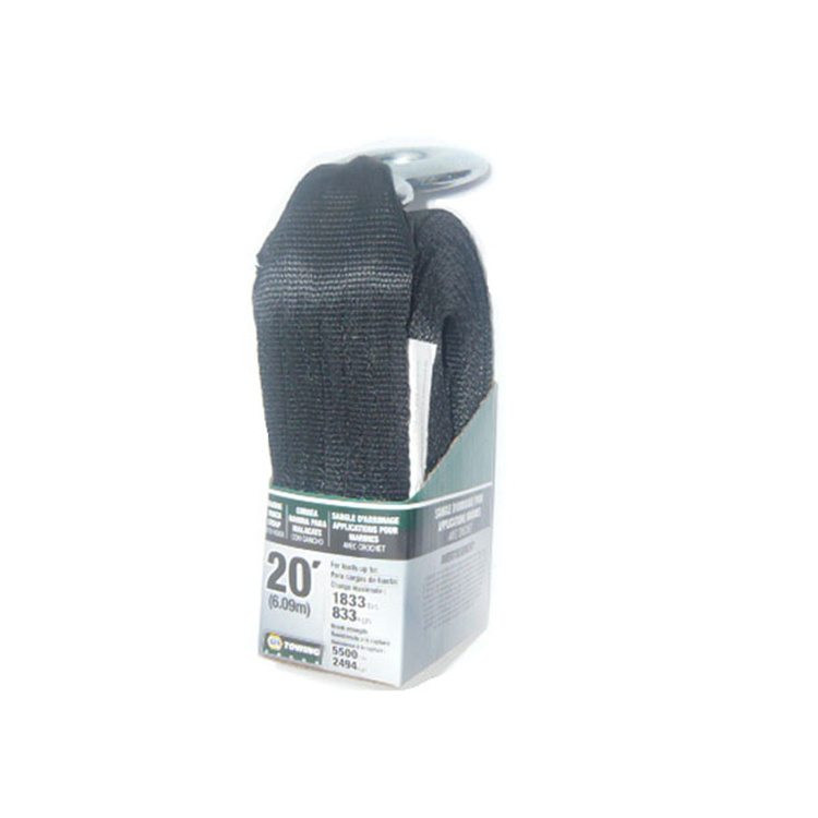 Towing strap type heavy duty recovery tow truck strap