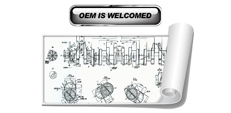 Billet Crankshaft For Cummins 4BT 6BT 6CT 6L 6D Engine Parts Manufacturer OEM High Quality Crankshaft Assembly